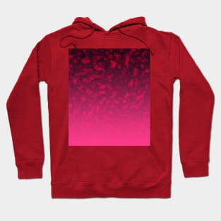 Pink gradient pattern Hoodie